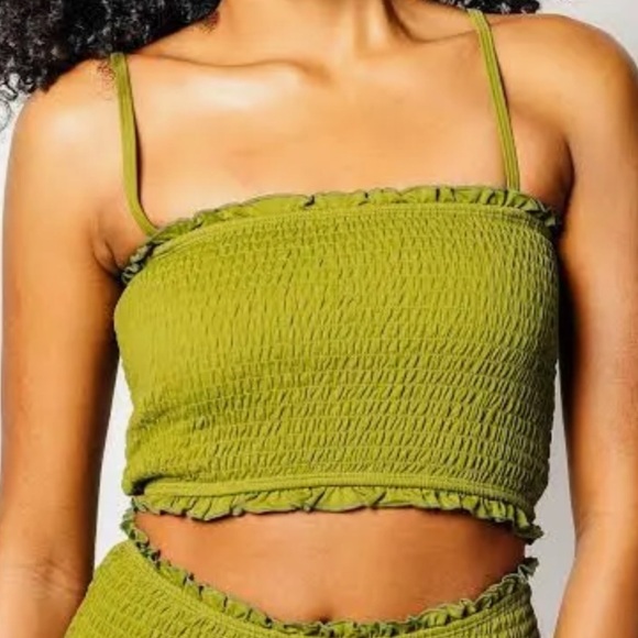 KORTNI JEANE Bandeau Swim Top “Vibrant Purple” - Sz S - NWT - Picture 3 of 8